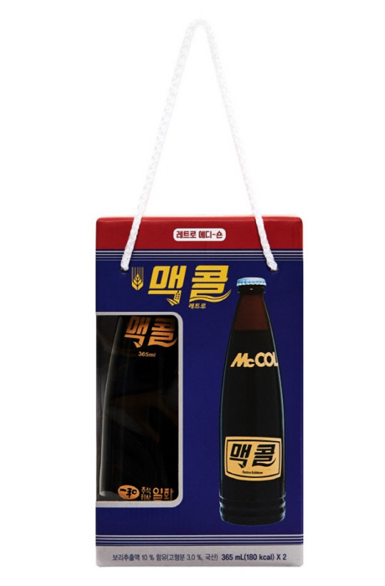 일화가 맥콜 레트로 한정판을 선보인다. <일화 제공>